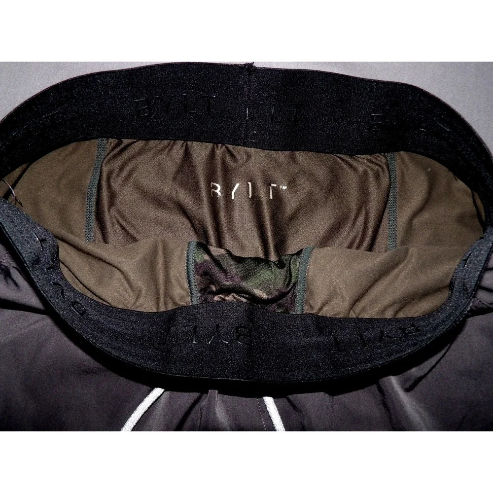 BYLT Draw String Gray Camo Lined 5